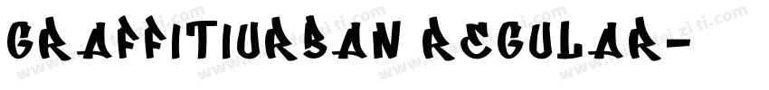GraffitiUrban Regular字体转换